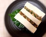 簡単♪薬味納豆のミルフィーユ冷ややっこ作り方3写真