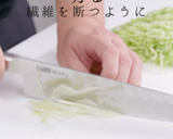 1枚でも簡単！キャベツ千切りの裏技作り方12写真