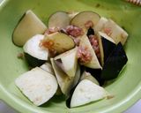 レンジで簡単！麻婆茄子作り方3写真