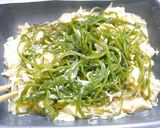 簡単！辛ラーメン☆鶏昆布餡かけ作り方2写真