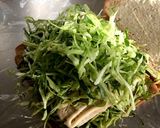 大葉と山葵でさっぱりチキンサンド作り方5写真