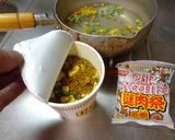 最速の謎肉とMVのカップ麺作り方9写真