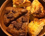 ココアとチョコレートの豆腐スコーン作り方6写真
