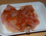鶏胸肉の蒸し鶏（梅しそバージョン）作り方2写真