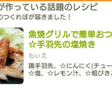 魚焼グリルで簡単おつまみ☆手羽先の塩焼き作り方8写真