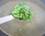 夏バテ予防☆モロヘイヤでフワフワかき玉汁作り方9写真