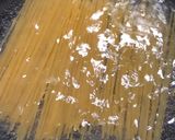 冷製パスタ ブロッコリーとエビのペペロン作り方2写真