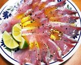 ＜青魚が美味しい＞ヒラマサのカルパッチョ作り方1写真