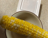 納豆とトウモロコシのご飯（揚げ玉のせ）作り方1写真