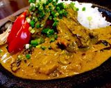 男の骨付きラムのスパイスカレー作り方12写真