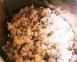 残りご飯から！お鍋でめんつゆ卵粥♡作り方1写真
