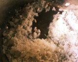 残りご飯から！お鍋でめんつゆ卵粥♡作り方2写真