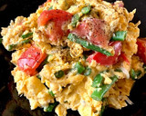 トマト＊いんげん＊しらすチーズ卵炒め作り方6写真