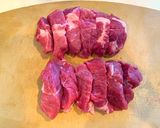圧力鍋なしでもやわらかい豚肩ロースの煮豚作り方1写真