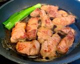 圧力鍋なしでもやわらかい豚肩ロースの煮豚作り方3写真