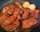 圧力鍋なしでもやわらかい豚肩ロースの煮豚作り方4写真