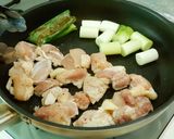 ～簡単焼き鳥～鶏もも×ネギの照り炒め作り方3写真