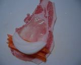 豚薄切り肉で野菜巻き巻き～作り方3写真