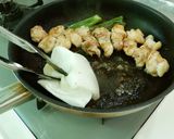 ～簡単焼き鳥～鶏もも×ネギの照り炒め作り方5写真
