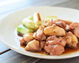 ～簡単焼き鳥～鶏もも×ネギの照り炒め作り方8写真