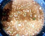 ねぎとひき肉♡カレー風味のつけダレ素麺作り方2写真