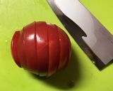 夏だ！冷やしトマトだ！砂糖にポン酢作り方1写真