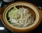 土鍋で♪あさりの酒蒸しもやし入り。作り方3写真