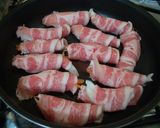 豚薄切り肉で野菜巻き巻き～作り方6写真