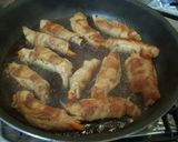 豚薄切り肉で野菜巻き巻き～作り方8写真
