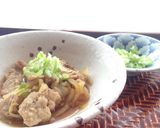 ポリクック豚丼の具で『生春巻き』作り方1写真