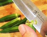 電子レンジで作る◎茄子とオクラの煮びたし作り方1写真