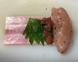 絶品！ささみの梅しそベーコン巻き作り方3写真