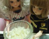 リカちゃんサイズ♡野球シリꕤコールスロー作り方1写真