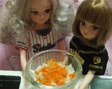 リカちゃんサイズ♡野球シリꕤコールスロー作り方2写真