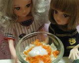 リカちゃんサイズ♡野球シリꕤコールスロー作り方4写真