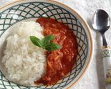 簡単料理『ツナトマトドリア』作り方1写真