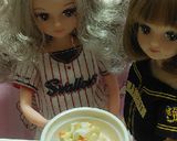 リカちゃんサイズ♡野球シリꕤコールスロー作り方8写真
