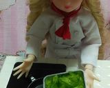 リカちゃんサイズ♡ピーマンの塩昆布炒めꕤ作り方2写真