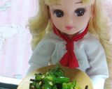 リカちゃんサイズ♡ピーマンの塩昆布炒めꕤ作り方6写真