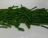 十六ささげの胡麻和え作り方1写真
