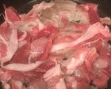 豚肉とキャベツの塩ダレ炒め作り方1写真