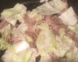 豚肉とキャベツの塩ダレ炒め作り方2写真