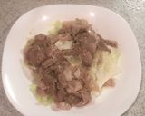 豚肉とキャベツの塩ダレ炒め作り方3写真