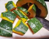 基本のカボチャ煮物(日持ち食品)作り方1写真