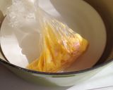 ポリ袋で湯煎『生クリームのとろとろ卵』作り方5写真