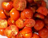 もやしつくねフレッシュトマトの中華漬け煮作り方4写真