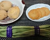 レンチンで簡単【新じゃがとささげの煮物】作り方1写真