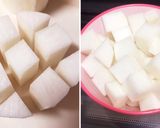 ご飯がすすむ♡ぼんじりと大根の炒め煮作り方1写真