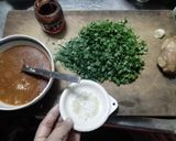 業務用豚こま肉使用⭐豚のニラ味噌がけ作り方4写真