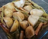 レンチンで簡単【新じゃがとささげの煮物】作り方12写真